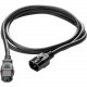 HPE Jumper Cord - For PDU - 250 V AC / 10 A - Black - 4.60 ft Cord Length - 6 - TAA Compliance Q0Q03A