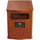 World Marketing of America Infrared Quartz Portable Comfort Furnace - Infrared - Portable - Chestnut Oak QEH1410