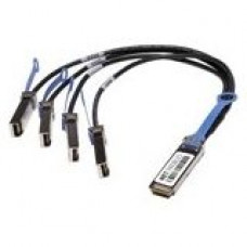 Netpatibles QFX-QSFP-DACBO-3M-NP QSFP+/SFP+ Network Cable - 9.84 ft Twinaxial Network Cable for Network Device - First End: 1 x QSFP+ Network - Second End: 4 x SFP+ Network - 5 GB/s QFX-QSFP-DACBO-3M-NP