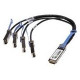 Netpatibles QFX-QSFP-DACBO-3M-NP QSFP+/SFP+ Network Cable - 9.84 ft Twinaxial Network Cable for Network Device - First End: 1 x QSFP+ Network - Second End: 4 x SFP+ Network - 5 GB/s QFX-QSFP-DACBO-3M-NP