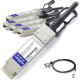 Axiom Twinaxial Network Cable - 1.64 ft Twinaxial Network Cable for Network Device - QSFP+ Network - Second End: 1 x Male Network - 5 GB/s - TAA Compliant QFX-QSFP-DACBO-5MA-AX