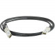 Axiom Twinaxial Network Cable - 6.56 ft Twinaxial Network Cable for Network Device - QSFP28 Male Network - QSFP28 Male Network - 12.50 GB/s - Black QFX-QSFP28-DAC-2M-AX