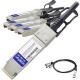 AddOn Twinaxial Network Cable - 6.56 ft Twinaxial Network Cable for Network Device, Transceiver - First End: 1 x QSFP28 Male Network - Second End: 4 x SFP28 Male Network - 100 Gbit/s - Black - 1 Pack - TAA Compliant - TAA Compliance QFX-QSFP28-SFP28-DAC-2
