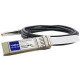 AddOn Juniper Networks QFX-SFP-DAC-.5MA Compatible TAA Compliant 10GBase-CU SFP+ to SFP+ Direct Attach Cable (Active Twinax, 0.5m) - 100% compatible and guaranteed to work - TAA Compliance QFX-SFP-DAC-.5MA-AO