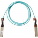 Axiom 100GBase QSFP Active Optical Cable, 20-meter - 65.62 ft Fiber Optic Network Cable for Network Device - First End: 1 x QSFP Network - Second End: 1 x QSFP Network - 12.50 GB/s QSFP-100G-AOC20M-AX