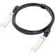 AddOn MSA and TAA Compliant 100GBase-CU QSFP28 to QSFP28 Direct Attach Cable (Passive Twinax, 2m) - 100% compatible and guaranteed to work - TAA Compliance QSFP-100G-PDAC2M-AO