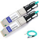 AddOn MSA and TAA Compliant 100GBase-AOC QSFP28 Active Optical Cable (850nm, MMF, 75m) - 246.10 ft Fiber Optic Network Cable for Transceiver, Network Device - QSFP28 Network - QSFP28 Network - 100 Gbit/s - 1 Pack - TAA Compliant - TAA Compliance QSFP-100G