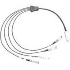 Axiom Cisco QSFP/SFP+ Network Cable - 6.56 ft QSFP/SFP+ Network Cable for Network Device, Switch - First End: 1 x QSFP Male Network - Second End: 4 x SFP+ Male Network - 5 GB/s - Brown - 1 Pack - TAA Compliant QSFP-4SFP10G-CU2M-AX