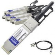 AddOn Cisco QSFP-4SFP25G-CU5M Compatible TAA Compliant 100GBase-CU QSFP28 to 4xSFP28 Direct Attach Cable (Passive Twinax, 5m) - 100% compatible and guaranteed to work - TAA Compliance QSFP-4SFP25G-CU5M-AO