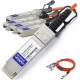 AddOn Cisco Compatible TAA Compliant 40GBase-AOC QSFP+ to 4xSFP+ Active Optical Cable (850nm, MMF, 100m) - 100% application tested and guaranteed to work - TAA Compliance QSFP-4X10G-AOC100M-AO