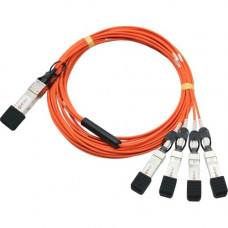 Enet Components Cisco Compatible QSFP-4X10G-AOC3M - Functionally Identical 40G QSFP+ to (4) SFP+ Active Optical (AOC) Breakout Cable 3 meter - Programmed, Tested, and Supported in the USA, Lifetime Warranty" QSFP-4X10G-AOC3M-ENC