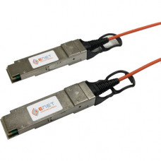 ENET QSFP+ Network Cable - 98.43 ft QSFP+ Network Cable for Network Device - QSFP+ Network - 40 Gbit/s QSFP-H40G-AOC30M-ENC