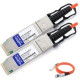 AddOn Cisco Compatible TAA Compliant 40GBase-AOC QSFP+ to QSFP+ Direct Attach Cable (850nm, MMF, 8m) - 100% compatible and guaranteed to work - TAA Compliance QSFP-H40G-AOC8M-AO