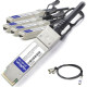 AddOn MSA and TAA Compliant 100GBase-CU QSFP28 to 4xSFP28 Direct Attach Cable (Passive Twinax, 3m) - 100% compatible and guaranteed to work QSFP284SFP28PDAC3MAO