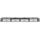 Panduit QuickNet QSP24BL Modular Patch Panel - 24 Port(s) - 1U High - Black - 19" Wide - Rack-mountable - TAA Compliance QSP24BL