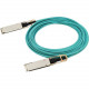 HPE Aruba 100G QSFP28 to QSFP28 7m Active Optical Cable - 22.97 ft Fiber Optic Network Cable for Network Device - QSFP28 Male Network - QSFP28 Male Network - 100 Gbit/s - TAA Compliance R0Z27A