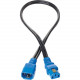 HPE Jumper Cord - For Chassis - 250 V AC - Black - 6.56 ft Cord Length - India R1C65A