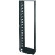 Middle Atlantic Products R2 Series Seismic Open Frame Rack - 19" 44U Wide x 15" Deep Floor Standing - Black - 850 lb x Maximum Weight Capacity R244S