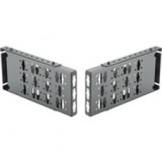 Panduit R2PPDUB Mounting Bracket for Power Distribution Unit - Black - TAA Compliance R2PPDUB