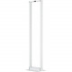 Panduit R2PWH Two Post Rack - 45U Wide - White - Aluminum - 1000 lb x Static/Stationary Weight Capacity - TAA Compliance R2PWH