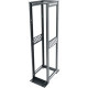 Middle Atlantic Products R4 Series R4CN-5130B Open Rack Frame - 19" 51U Wide - Black - 2000 lb x Maximum Weight Capacity R4CN-5130B