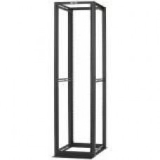 Panduit R4P23CN Rack Frame - 45U Rack Height x 19" Rack Width - Black - Steel - 2500 lb Maximum Weight Capacity - TAA Compliance R4P23CN