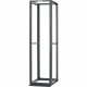 Panduit R4P96 Rack Frame - 52U Rack Height x 19" Rack Width - Black - Steel - 2500 lb Maximum Weight Capacity - TAA Compliance R4P96