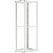 Panduit Rack Frame - 19" 45U Wide - White - Steel - 2500 lb x Maximum Weight Capacity - TAA Compliance R4PCNWH