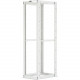 Panduit Rack Frame - 19" 45U Wide - White - Steel - 2500 lb x Maximum Weight Capacity - TAA Compliance R4PCNWH