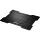 Cooler Master NotePal X-Slim - Ultra-Slim Laptop Cooling Pad with 160mm Fan (R9-NBC-XSLI-GP) - 1 Fan(s) - 1400 rpm rpm - 523.6 gal/min - Plastic, Metal, Rubber - Black R9-NBC-XSLI-GP