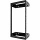 Startech.Com 21U 19" Wall Mount Network Rack - Adjustable Depth 12-20" Open Frame for Server Room /AV/Data/Computer Equipment w/Cage Nuts - Adjustable 2 Post 21U 19in wall mount network rack 12-20in mounting depth - EIA/ECA-310 compatible - Open