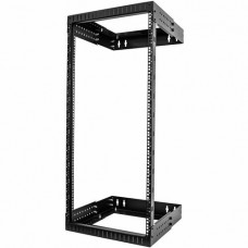 Startech.Com 24U 19" Wall Mount Network Rack - Adjustable Depth 12-20" Open Frame for Server Room /AV/Data/Computer Equipment w/Cage Nuts - Adjustable 2 Post 24U 19in wall mount network rack 12-20in mounting depth - EIA/ECA-310 compatible - Open