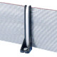 PANDUIT Right Angle Flat Cable Mount - Black - 100 Pack - TAA Compliance RAFCBI1-S6-C20