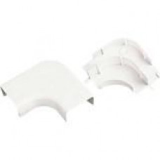 Panduit Angle Fitting - Angle Fitting - Electric Ivory - 10 Pack - Acrylonitrile Butadiene Styrene (ABS) - TAA Compliance RAFX10EI-X