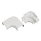 PANDUIT Right Angle Fitting For LDPH10 and LD2P10 Raceways - Off White - 10 Pack - TAA Compliance RAFX10IW-X
