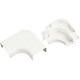 Panduit Right Angle Fitting - Off White - 10 Pack - Acrylonitrile Butadiene Styrene (ABS) - TAA Compliance RAFX3IW-X