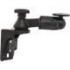 National Products RAM Mount Vehicle Mount for iPad - Black - Aluminum - Black - TAA Compliance RAM-109V-3U