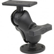 National Products RAM Mounts Drill Down Vehicle Mount for Fishfinder - 4 lb Load Capacity RAM-202-153-B-202U