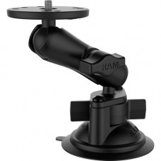 National Products RAM Mounts Twist-Lock Vehicle Mount for Suction Cup, Camera - Powder Coated Aluminum RAM-B-166-202A