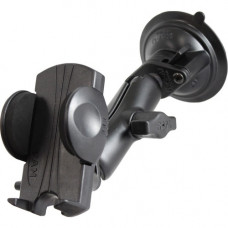 National Products RAM Mounts Twist-Lock Vehicle Mount for Phone Mount, Suction Cup, Handheld Device - Powder Coated Aluminum - TAA Compliance RAM-B-166-UN1U