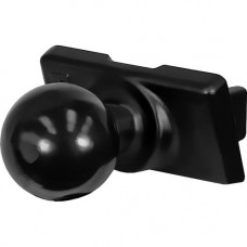 National Products RAM Mount Vehicle Mount for Fishfinder - Black - Aluminum - Black - TAA Compliance RAM-B-202U-LO11