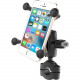 National Products RAM Mounts X-Grip Vehicle Mount for Phone Mount, Handheld Device, iPhone, Smartphone RAM-B-408-75-1-A-UN7