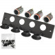 National Products RAM Mounts Tough-Box Cigarette Power Block Console Plate - TAA Compliance RAM-FP2-CIG4