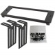 National Products RAM Mounts Tough-Box Vehicle Mount for Vehicle Console, Siren RAM-FP3-6500-2440