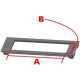 National Products RAM Mounts Tough-Box Vehicle Mount for Vehicle Console, Electronic Equipment RAM-FP5-6500-4500