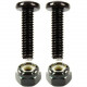 National Products RAM Mounts Hardware Pack For Metal Bases - Screw, Locknut - Metal - TAA Compliance RAM-HAR-MET-NCB
