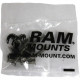 National Products RAM Mounts Hardware Pack for Garmin 195, 295 & SPIII - Machine Screw, Nut - 0.63" , 0.88" , 0.38" - TAA Compliance RAM-S-G1U