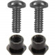 National Products RAM Mounts Hardware Pack for XM Radio - Machine Screw, Nut - 0.38" - TAA Compliance RAM-S-XM1U