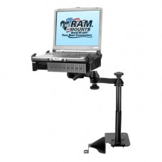 National Products RAM Mount No-Drill Vehicle Mount for Notebook - Black - 10" to 17" Screen Support - TAA Compliance RAM-VB-141-SW1