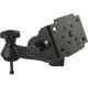 National Products RAM Mount Tilt-N-Turn Vehicle Mount for Notebook - Steel, Aluminum - Black RAM-VB-TNT90-1